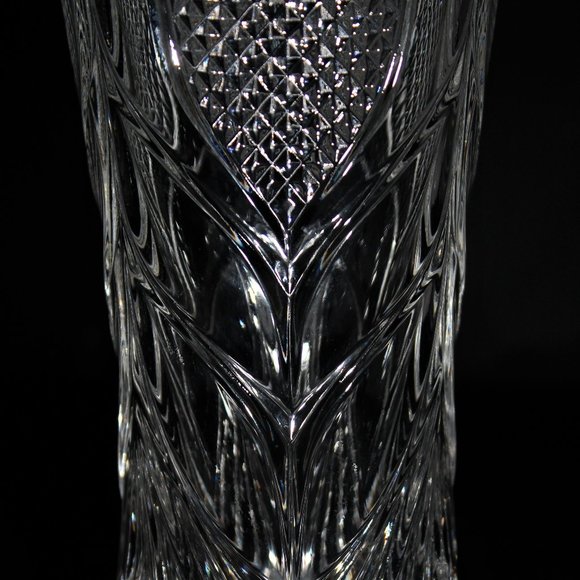 Arc France Glass Vase | Vintage Textured Glass Vase - Picture 4 of 10